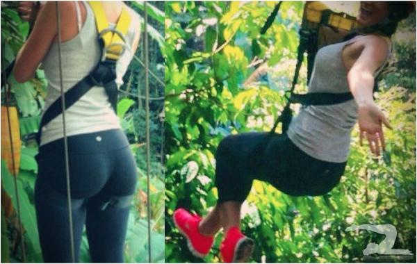 ziplining