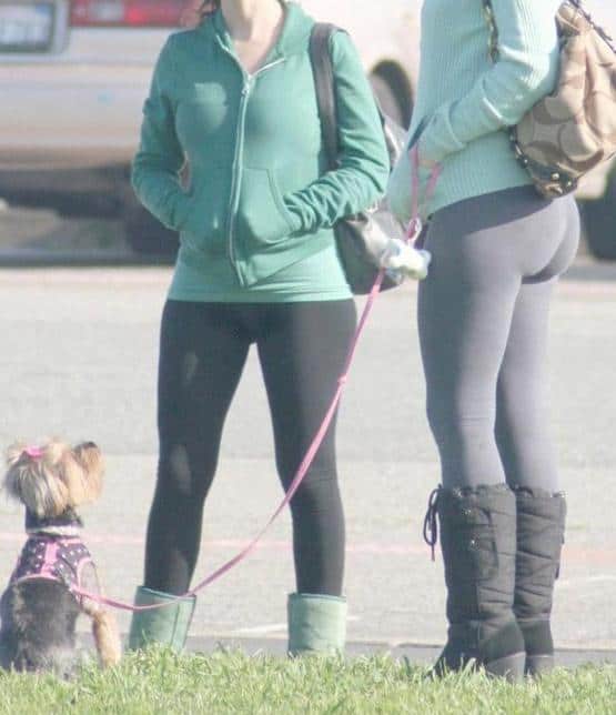 NationalDogDay Girls In Yoga Pants & Their Dogs [Updated 35 Photos