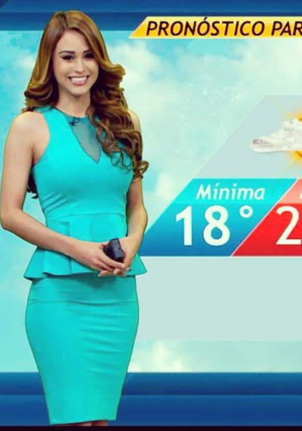 The Hottest Weather Girl In Mexico (Updated: 50 Photos 