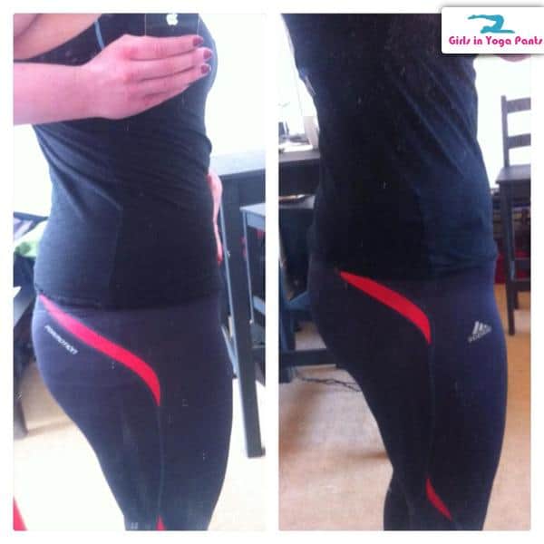 Squats: Before And After - Girls In Yoga Pants